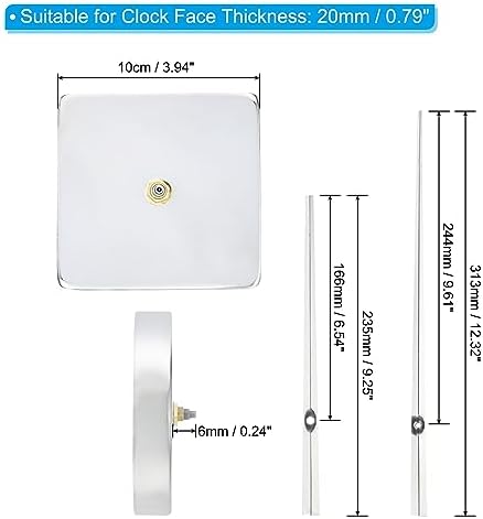 Precision Replacement for 12-inch Wall Clocks