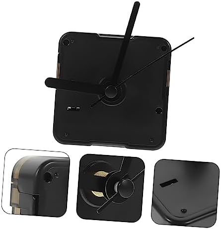 Uonlytech 3 Sets Silent Wall Clock Mechanism Kit