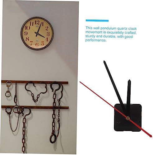 DIY Wall Clock Mechanism Kit With Pendulum Battery-Driven Quartz Clock Movement Replacement
