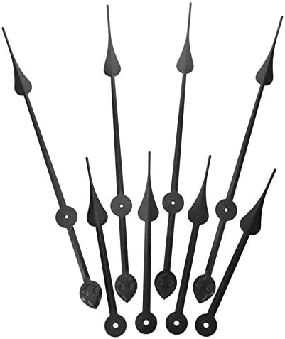DOITOOL 4Pcs Wall Clock Extra Long Hands Mechanism