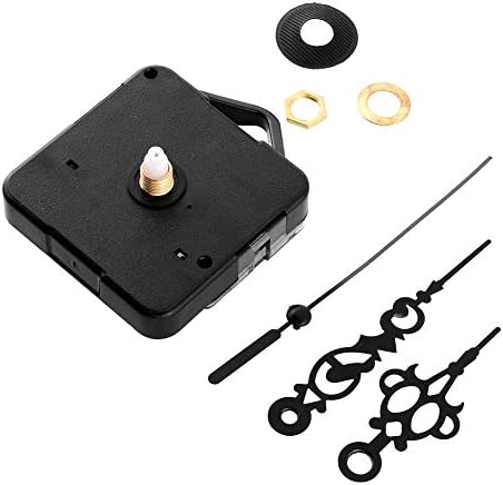 Retro-Style Black quartz wall clock movement mechanism repair kit for DIY