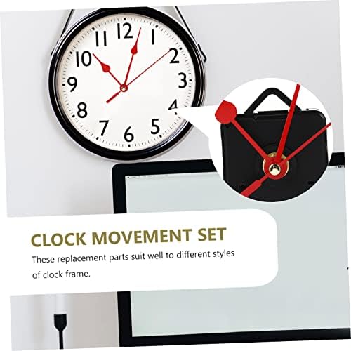 Simple Elegant Quartz Clock Movement Kit Red