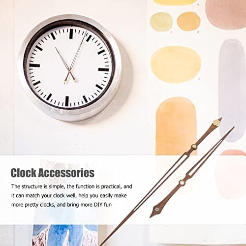 Hemobllo Wooden Clock Hands 1 Set Style Unique Perfect for Clock Repair