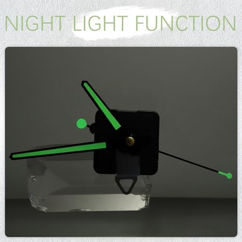 UOnlyTech Clock Mechanism Replacement Kit Durable Stylish Clock Parts Kit
