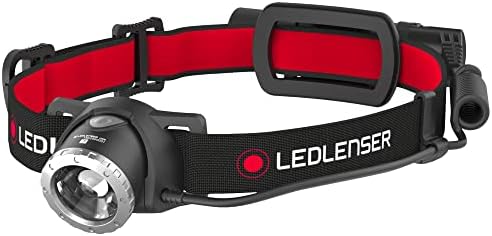 Ledlenser H8R Lightweight HeadlampPowerful 600 Lumens Rechargeable for Outdoor Use