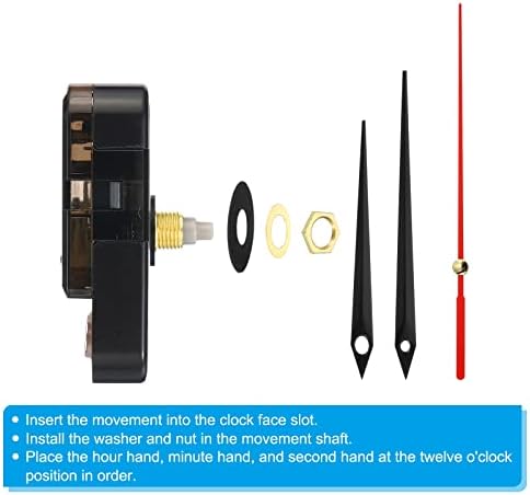 Perfect Replacement Kit for Your Clock Quiet Accurate Easy to Install