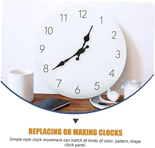 Elegant Black Wall Clock Movement Kit