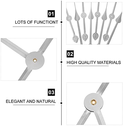 4-Piece Wall Clock Extra Long Hands Kit