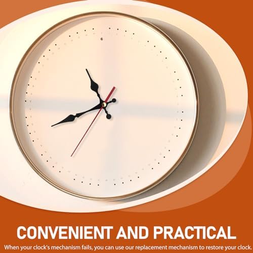 Clock Mechanism Kit Quiet Battery-Operated Replacement