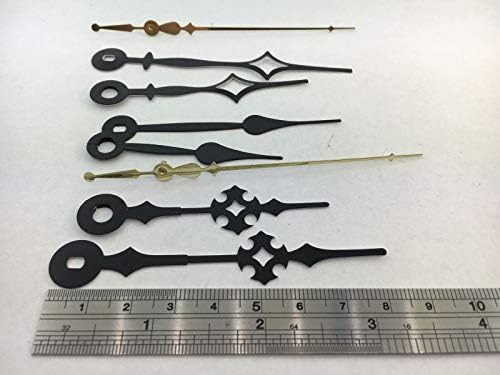 Radio Controlled 3-Piece Set_black_ I shaft Gold Seconds 6 Dials