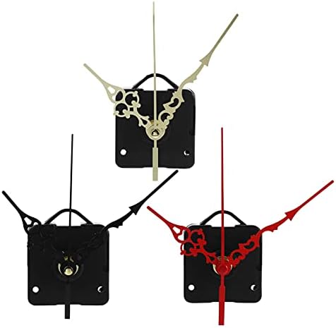 3EXCEART Hand Cross Stitch Spade Clock Motor Replacement for Wall Clocks