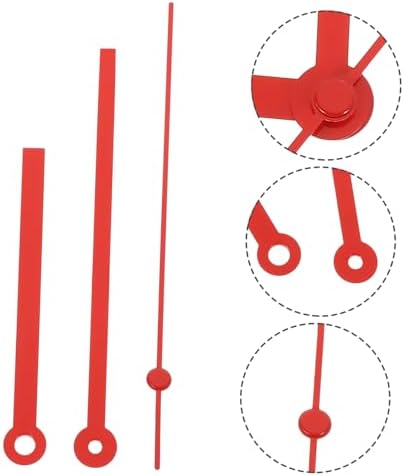 DECOMELODY 10Pack Large Wall Clock Hands Replacement Set