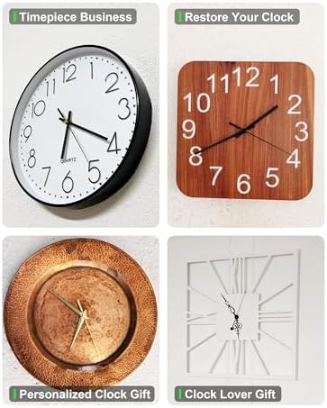 Reliable Clock Mechanism Replacement for analog wall clocks
