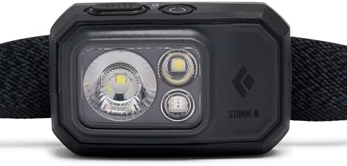 BLACK DIAMOND Storm 500-R LED Headlamp Waterproof and Dimmable