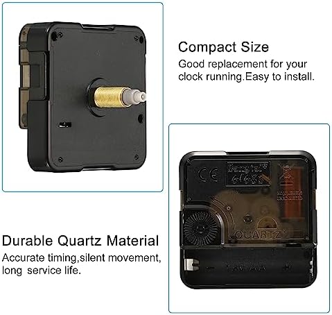 Precision-Engineering quartz wall clock mechanism replacement Mute movement for quiet timekeeping