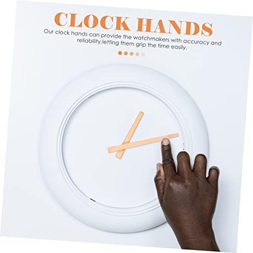UOnlyTech 10-Inch Decorative Wooden Clock Hands Set