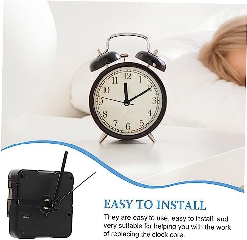 Uonlytech 3 Sets Silent Wall Clock Mechanism Kit