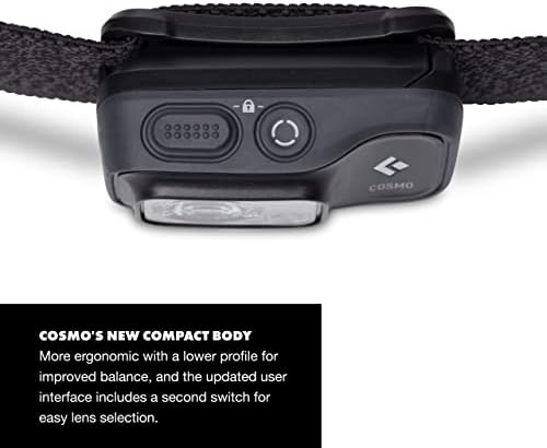 BLACK DIAMOND Cosmo 350 LED Headlamp - Graphite Waterproof Dimmable
