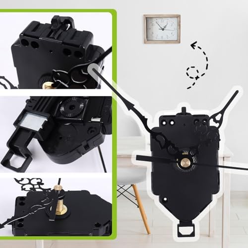 Kqcibz 23mm Quartz Pendulum Clock Movement Mechanism Kit for DIY Replacement