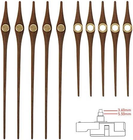 Wooden Clock Movement Parts with Spade for DIY and Repair
