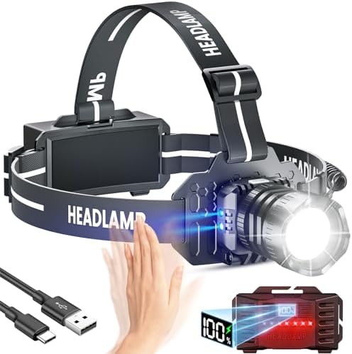 Sogdeco LED Rechargeable Headlamp