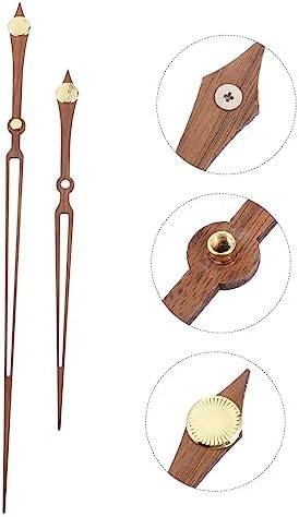 Veemoon Wooden Scale Clock Hands Digital Wall Clock Set