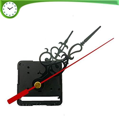 100 Set Silent Wall Clock Quartz Repair Kit with Hollow Hook Movement Mechanism
