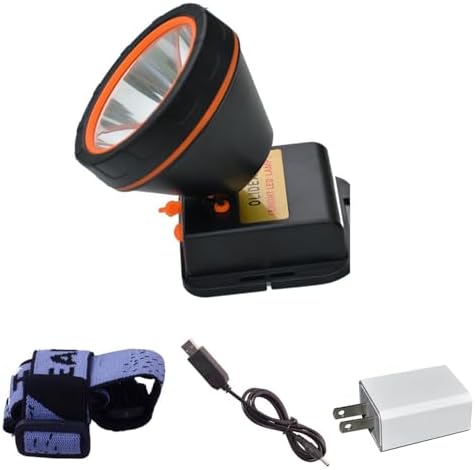 OLIDEAR Rechargeable LED Headlamp Bright Durable 10x Power