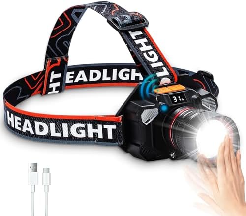 Chemailon Headlamp Rechargeable