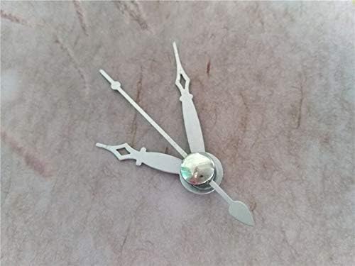 50sets Silvery Metal Quartz Clock Hands for Perfect DIY Clock Arms