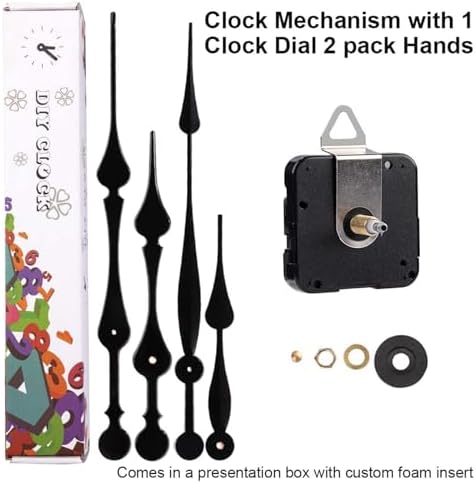 EMOON High Torque Long Shaft Clock Mechanism Kit