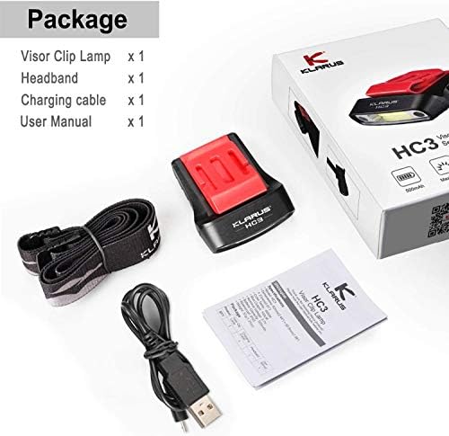 Klarus HC3 Rechargeable Headlamp with 5 Modes