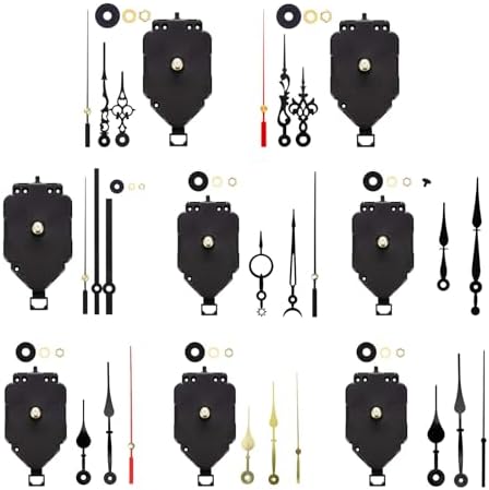 Stylish Pendulum Clock Motor Set with Multiple Hand Designs