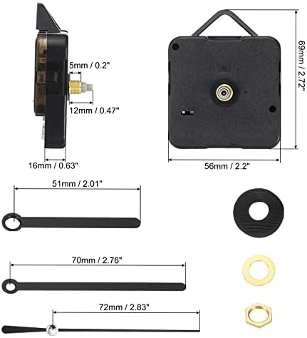 Reliable Battery-Operated Clock Repair Kit for DIY Projects