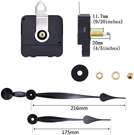Premium Metal Clock Movement with Jumping Seconds