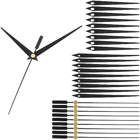 Silent Durable Replacement Clock Hands Kit for DIY Clocks