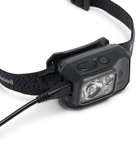 BLACK DIAMOND Storm 500-R LED Headlamp Waterproof and Dimmable