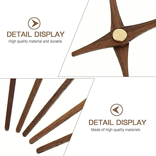 Wooden Clock Movement Parts with Spade for DIY and Repair