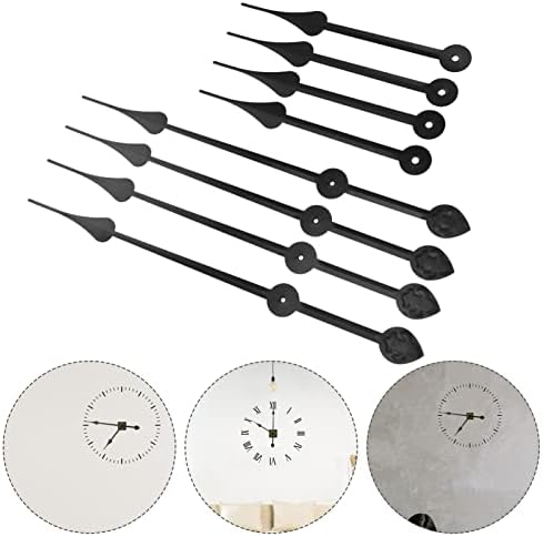 DOITOOL 4Pcs Wall Clock Extra Long Hands Mechanism