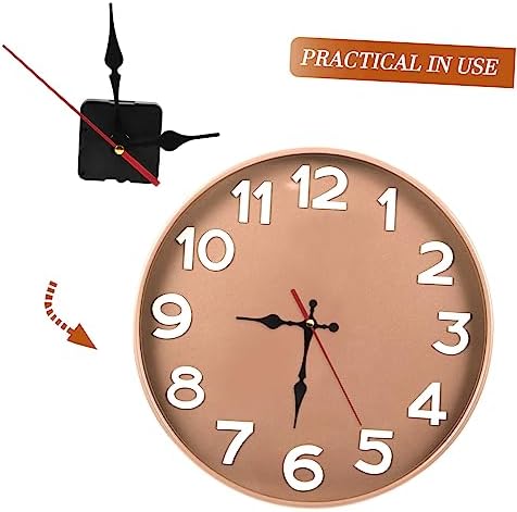 Silent Quartz Clock Mechanism Replacement Kit