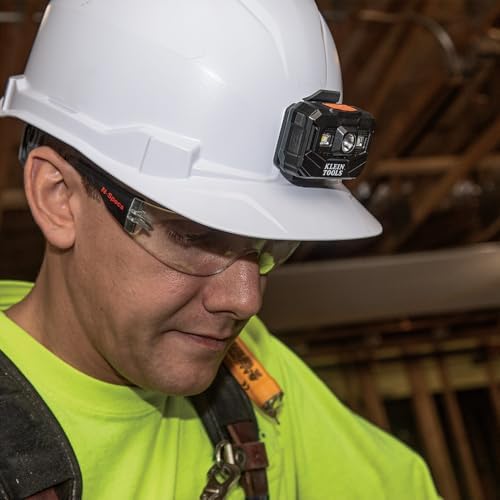 Klein Tools 56048 Rechargeable LED Headlamp with Auto-Off