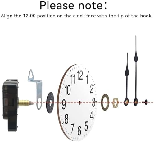 3-Piece Clock Movements for Wall Clocks