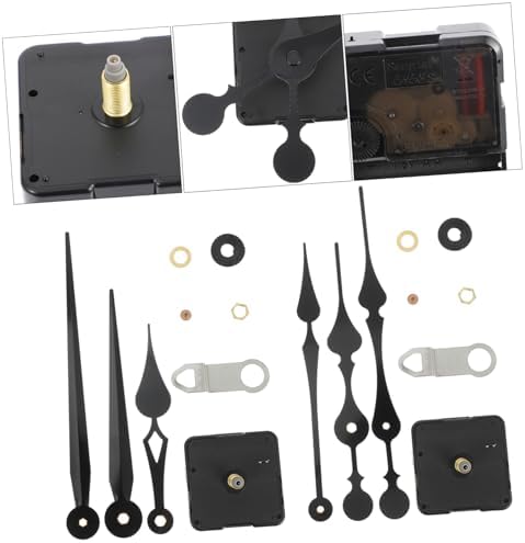 DOITOOL 6-Set Wall Clock Mechanism Set