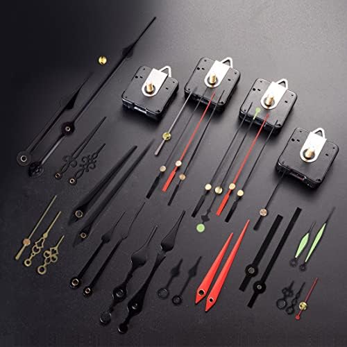 EMOON Replacement Kit for Clock Mechanisms and Hands
