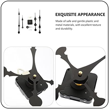 IfundoM Replacement Clock Mechanism - Battery Operated with 2 Sets of Clock Hands