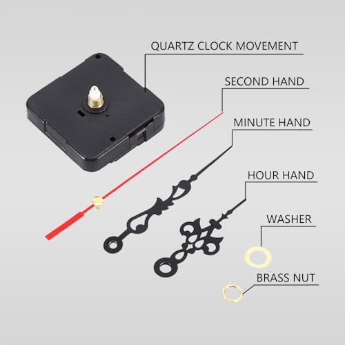 HQ3268 Classic quartz movement wall clock hands for repair and DIY use
