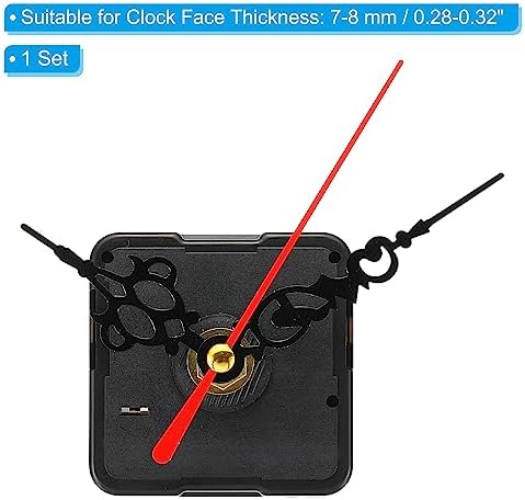 PATIKIL quiet quartz wall clock mechanism replacement kit 1pc