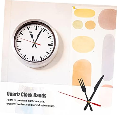 Sturdy Plastic Clock Hands Kit for Wall Clock Repair