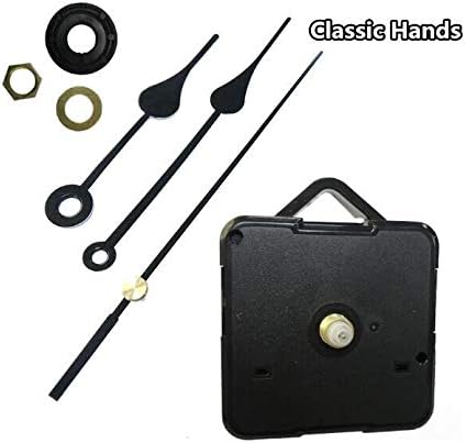 Con-Clock 50-Piece Quartz Wall Clock Movement Mechanism Kit