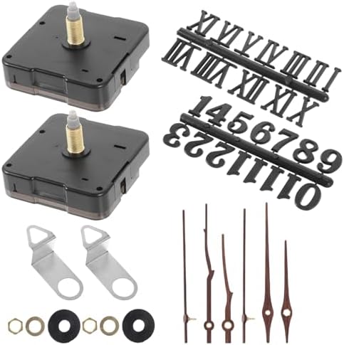 Uonlytech DiY Quartz Wall Clock Set